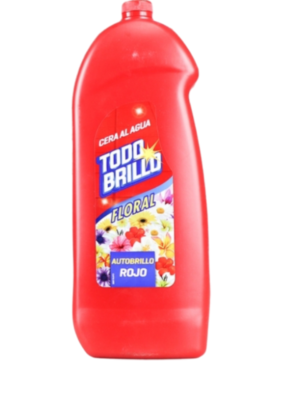 Cera al Agua Floral Roja 2L