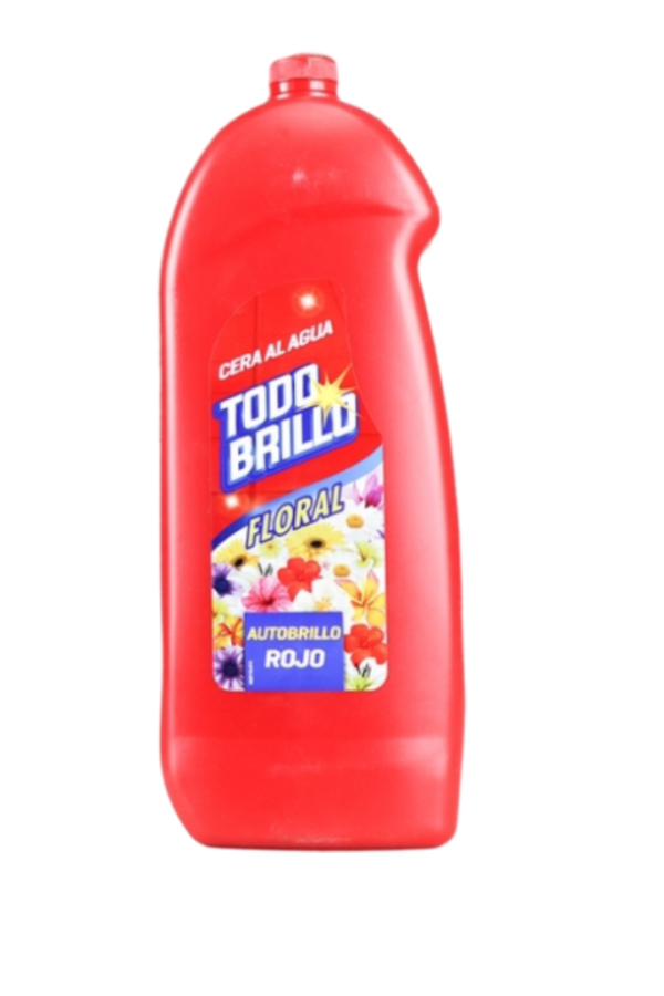 Cera al Agua Floral Roja 2L
