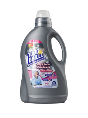 Detergente liquido ropa bebe & delicada 1.7L.