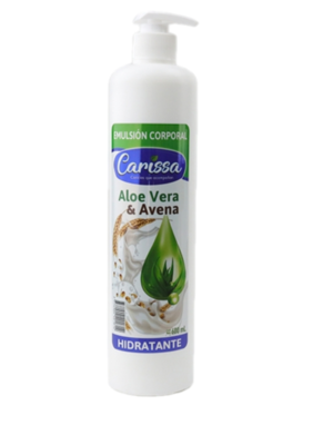 Emulsión Corporal Aloe Vera y Avena 600ml