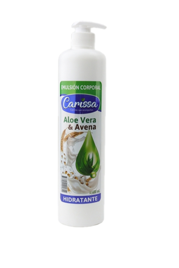 Emulsión Corporal Aloe Vera y Avena 600ml