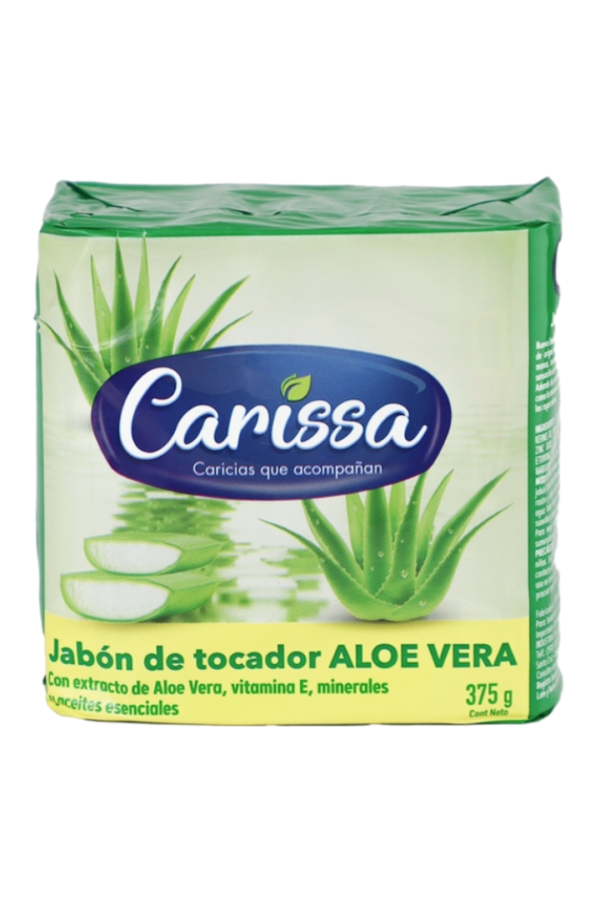 Jabón tocador tripack aloe vera 375gr
