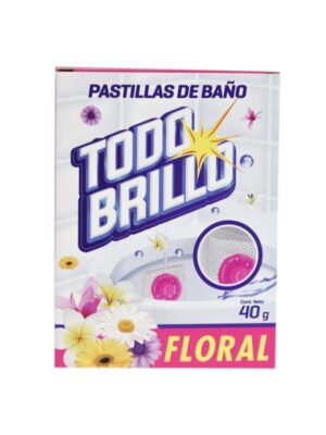Pastilla de baño floral 40g