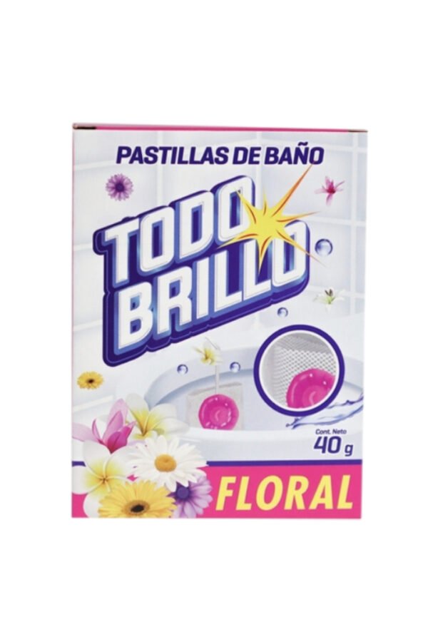 Pastilla de baño floral 40g