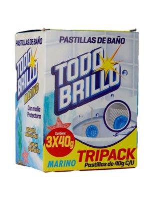 Pastilla de baño tripack marino 40g