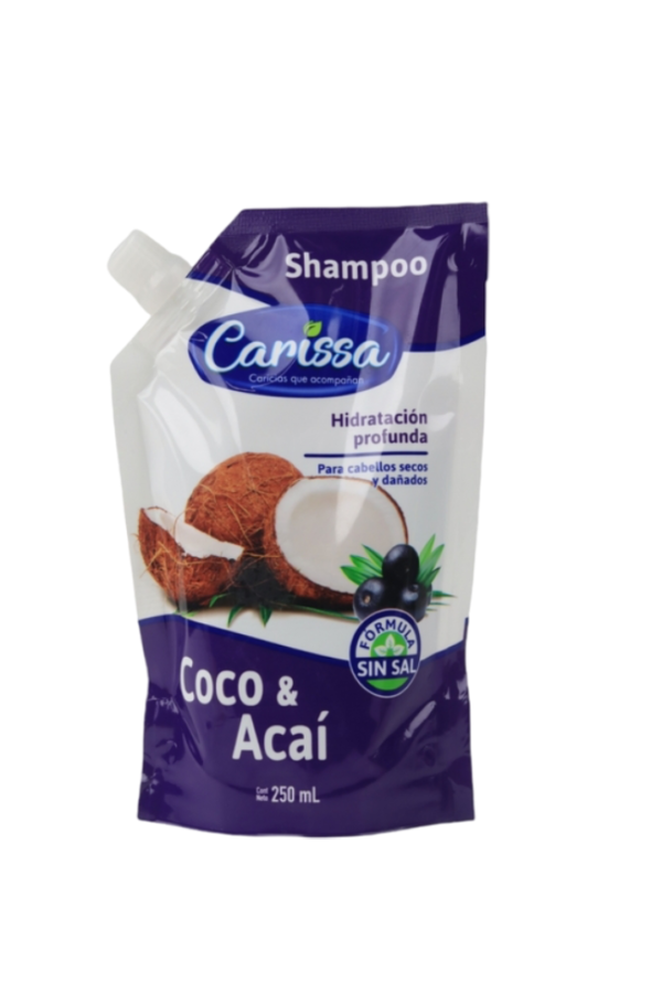 Shampoo coco acai doy pack 250ml