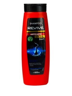 Shampoo Anticaspa sin sal termo 600ml